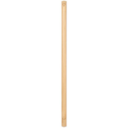 Hardware Resources 2-3/4" Wx2-3/4"Dx96"H Alder Acanthus Corner Post CP-1-96ALD